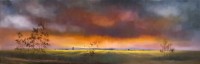 Tahir Bilal Ummi, 20 x 66 Inch, Oil on Canvas, Landscape Painting, AC-TBL-086